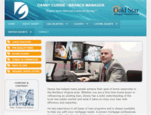 Tablet Screenshot of dannycurrie.com